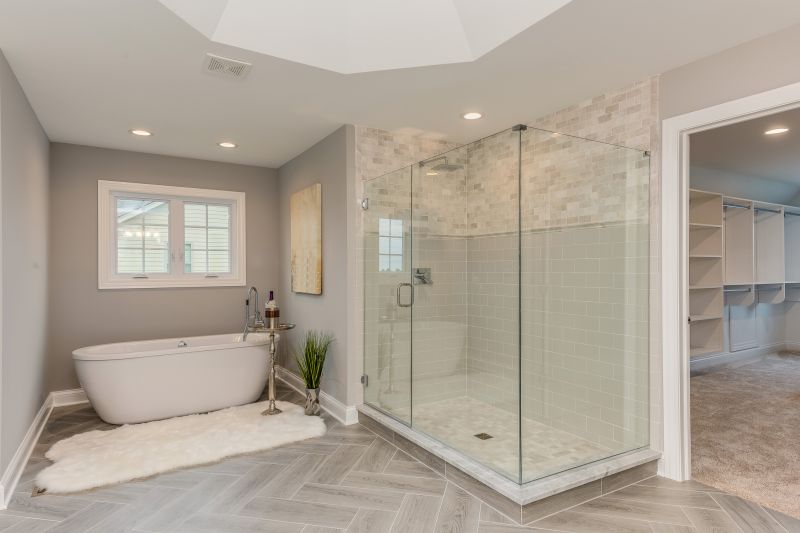 Glass-Enclosed Tub/Shower Combo