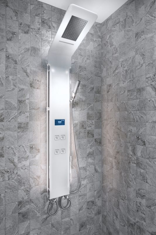 Luxury Shower with Multi-Function Heads